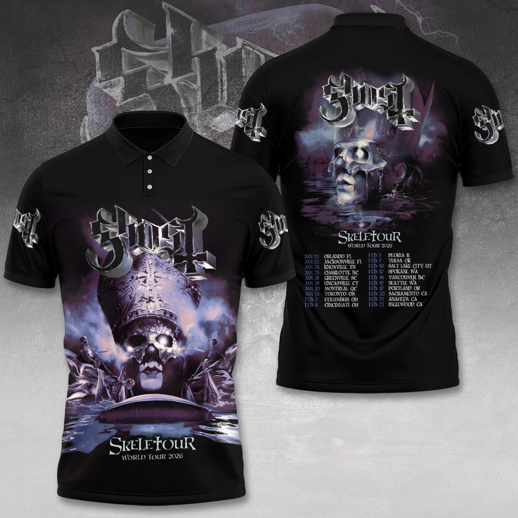Ghost Band Tour 2026 3D Apparel – TANTN17918