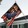 God Bless America 3D Double-side House Flag – TANTN 14993