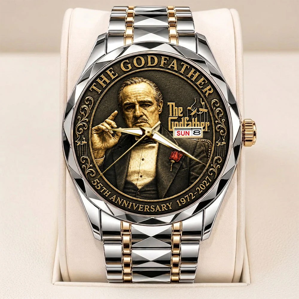 The Godfather 55th Anniversary Alloy Luxury Quartz Watch – TANTN25134