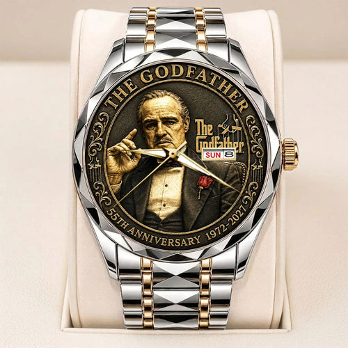 The Godfather 55th Anniversary Alloy Luxury Quartz Watch – TANTN25134