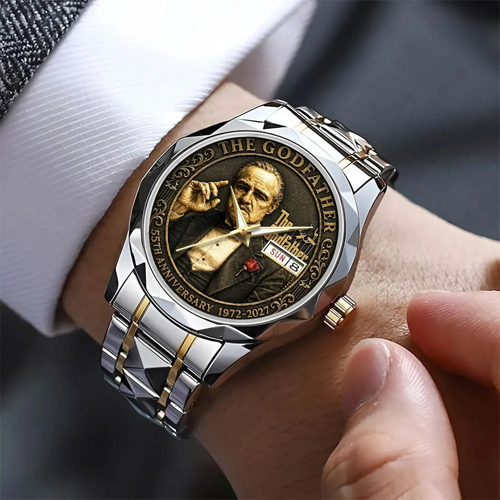The Godfather 55th Anniversary Alloy Luxury Quartz Watch – TANTN25134