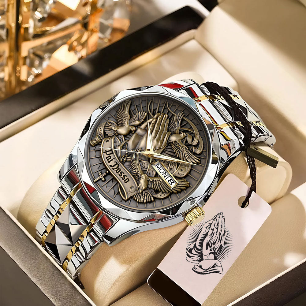 God Is Good Alloy Luxury Quartz Watch – TANTN 15186