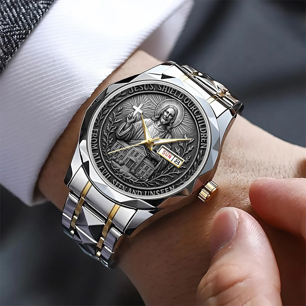 God Is Good Alloy Luxury Quartz Watch – TANTN 14807