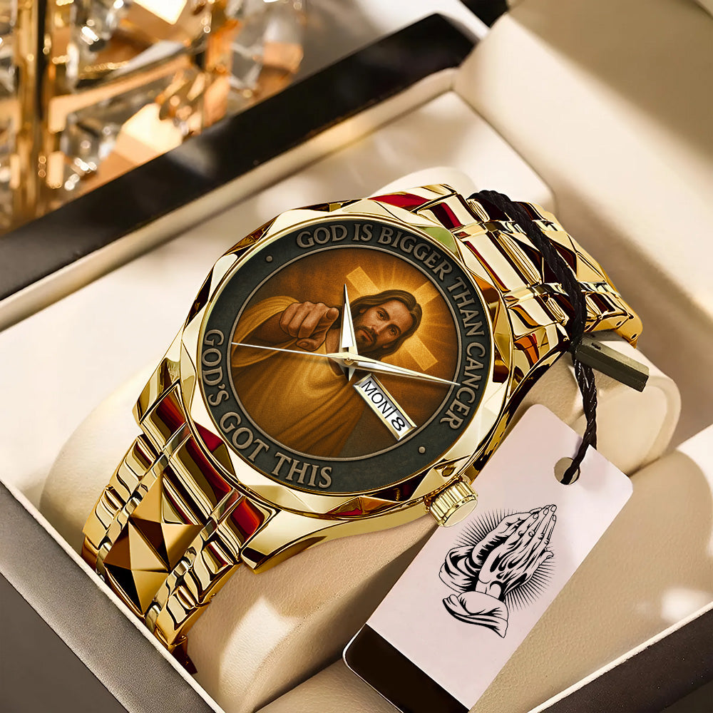 God's Got This Alloy Luxury Quartz Watch – TANTN15621