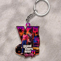 Grand Theft Auto VI Custom Shape 2-sided Keychain – HOATT20453