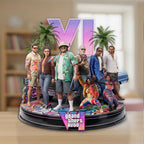 Grand Theft Auto VI Custom Shape Acrylic Plaque – TMTHU7316