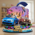 Grand Theft Auto VI Custom Shape Acrylic Plaque – TMTHU7403