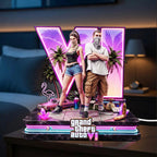Grand Theft Auto VI Custom Shape Acrylic Light Box – TMTHU7497