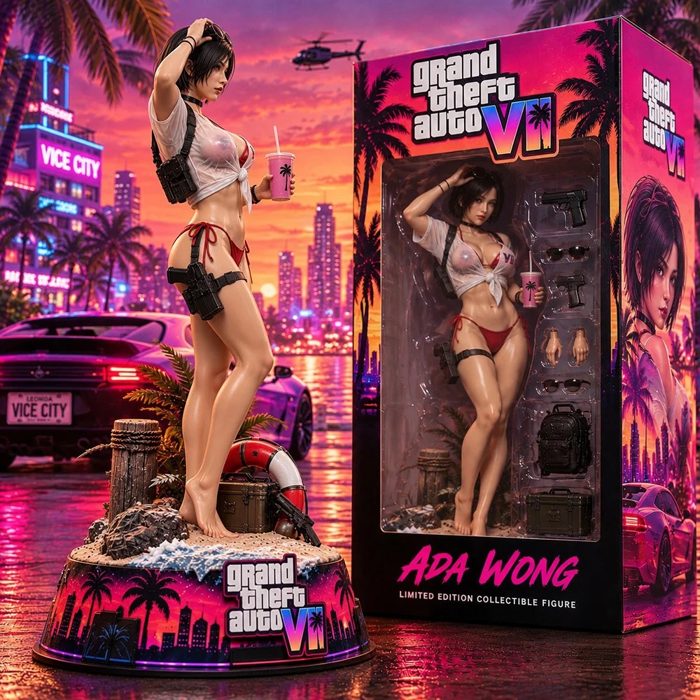 Grand Theft Auto VI x Ada Wong 3D Collectible Vinyl Figure – TANTN26166