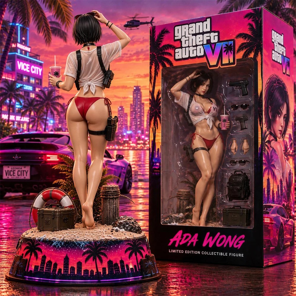 Grand Theft Auto VI x Ada Wong 3D Collectible Vinyl Figure – TANTN26166