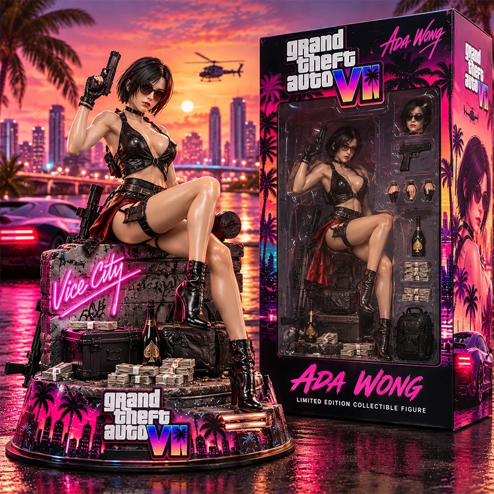 Grand Theft Auto VI x Ada Wong 3D Collectible Vinyl Figure – TANTN26192