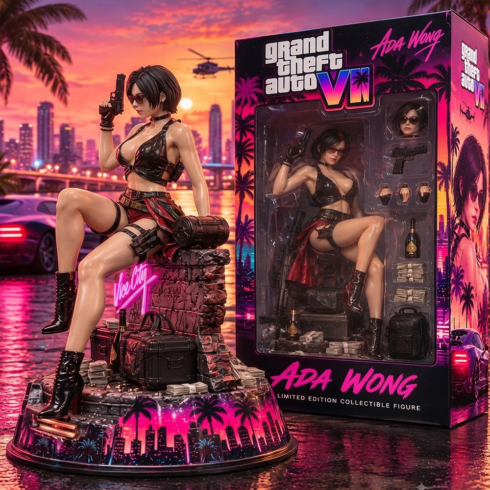 Grand Theft Auto VI x Ada Wong 3D Collectible Vinyl Figure – TANTN26192