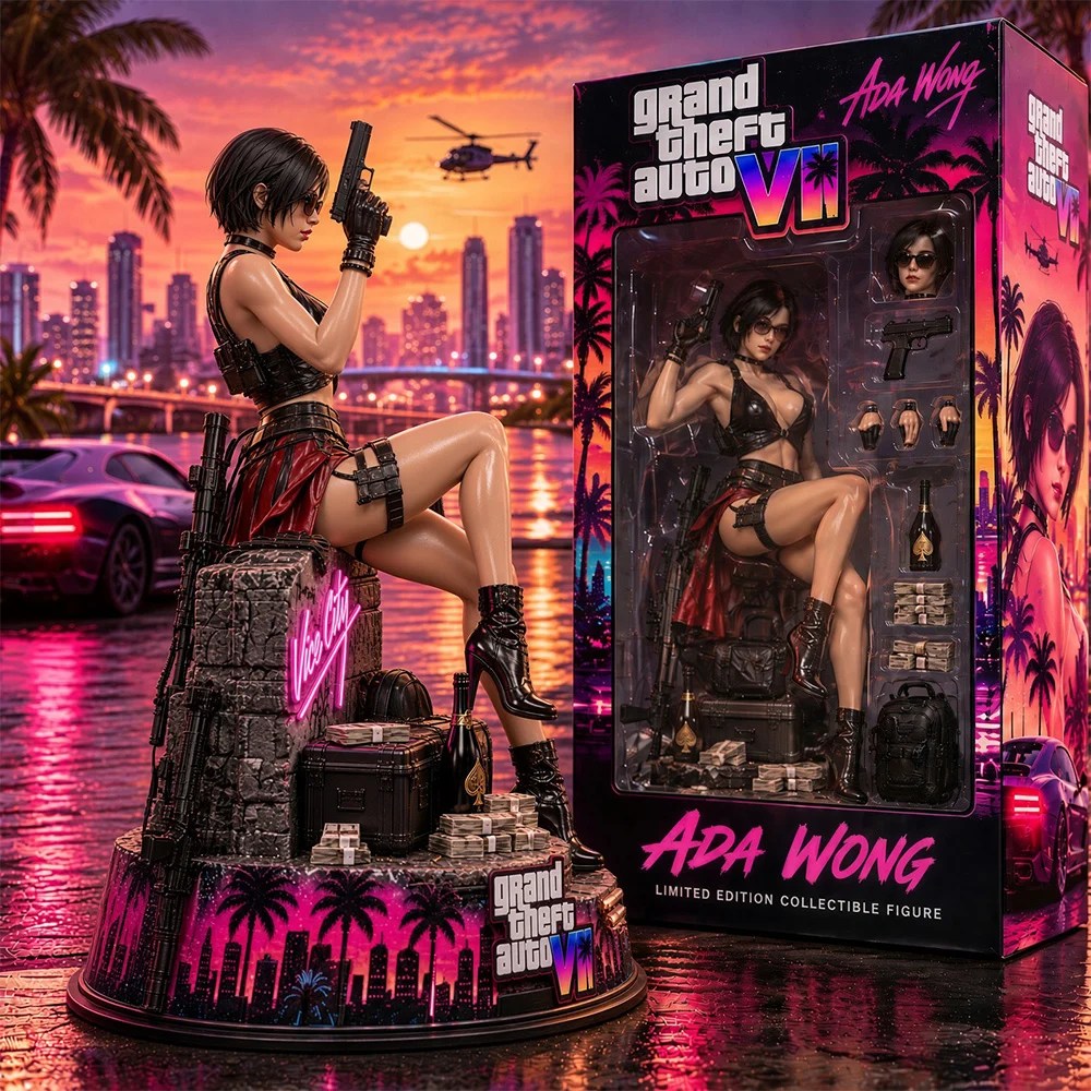 Grand Theft Auto VI x Ada Wong 3D Collectible Vinyl Figure – TANTN26192