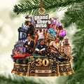 Grand Theft Auto 30th Anniversary Custom Shape 2-side Printed Acrylic Ornament – HOATT21394