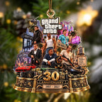 Grand Theft Auto 30th Anniversary Custom Shape 2-side Printed Acrylic Ornament – HOATT21394