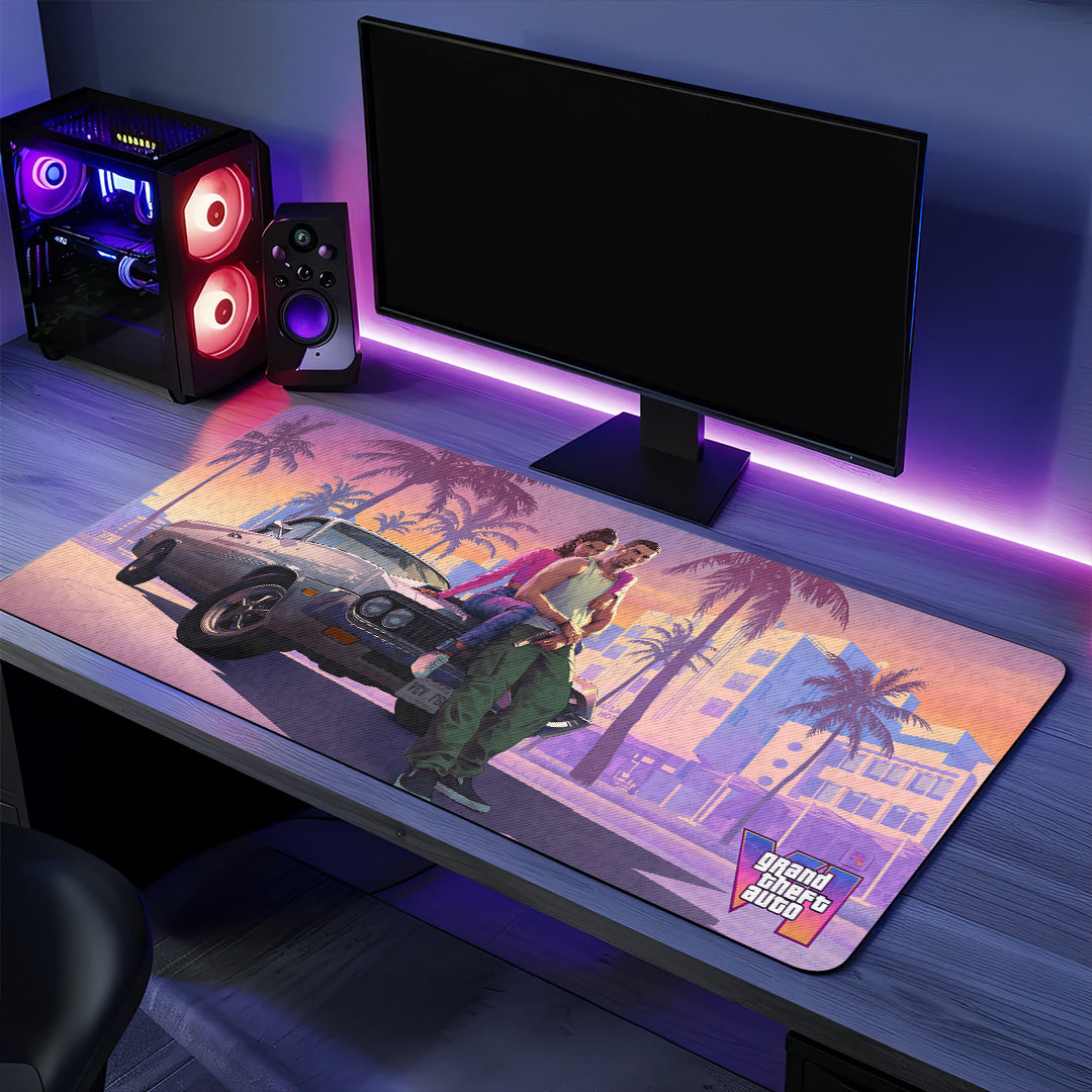 Grand Theft Auto VI Custom Gaming Desk Mat – GNE7187