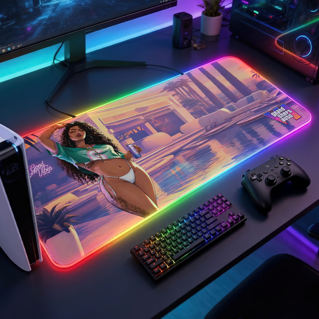 Grand Theft Auto VI Custom Gaming Desk Mat – GNE7185