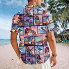Grand Theft Auto VI Short Sleeve Button-Down Shirt – GNE7234