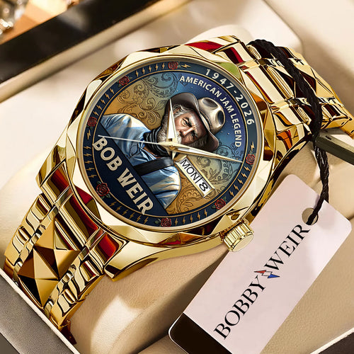 Grateful Dead x Bob Weir Alloy Luxury Quartz Watch – HOATT15738