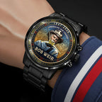 Grateful Dead x Bob Weir Black Stainless Steel Watch – HOATT15749