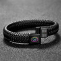 Green Bay Packers Crucial Catch 2025 Braided Leather Bracelet – TANTN15922