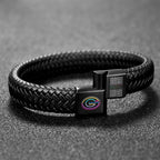 Green Bay Packers Crucial Catch 2025 Braided Leather Bracelet – TANTN15922