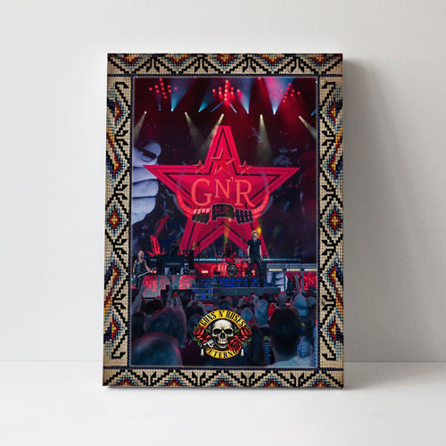 Guns N' Roses 2026 Rectangle Canvas With Inner Frame – GNE8046