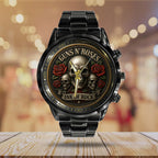 Guns N' Roses Black Stainless Steel Watch – MAITM13581