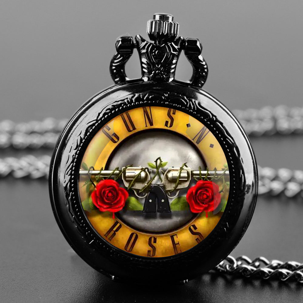 Guns N' Roses Quartz Pocket Watch – MAITMDROP045
