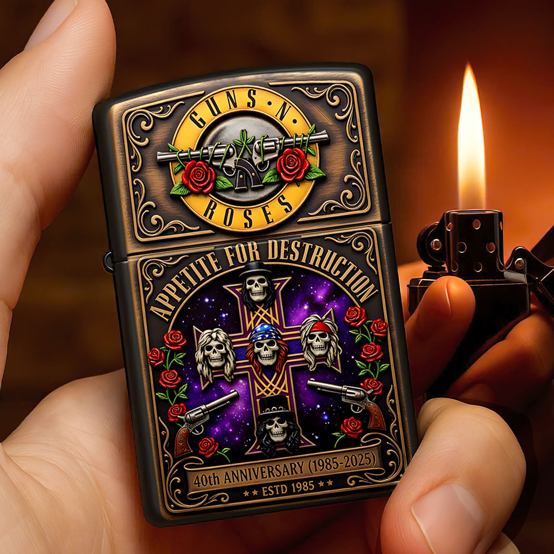 Guns N' Roses Zippo Lighter Case (No Insert) – HOATT17456