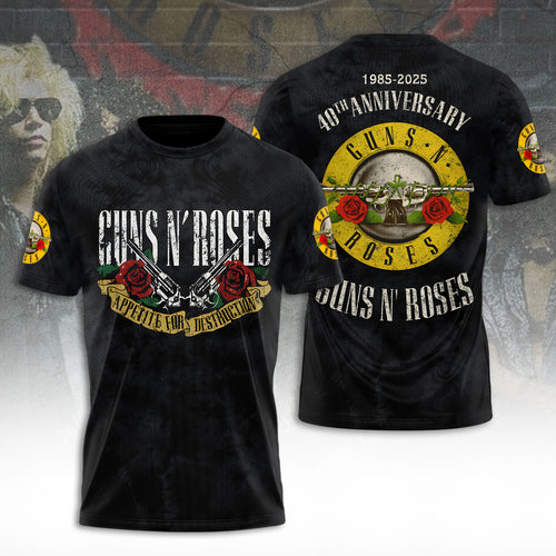 Guns N' Roses 3D Apparel – TANTN19100