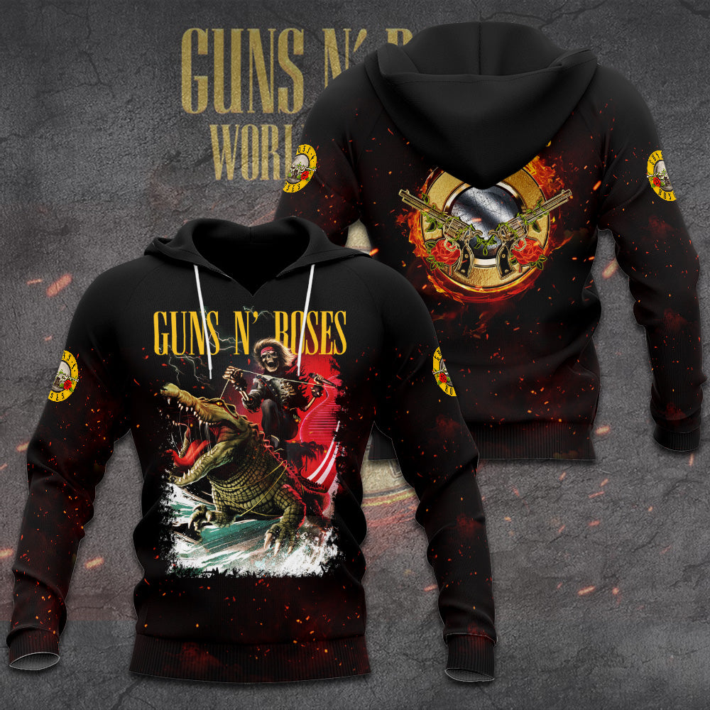 Guns N' Roses Tour 2026 3D Apparel – GNE6296