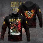 Guns N' Roses Tour 2026 3D Apparel – GNE6296