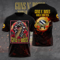 Guns N' Roses Tour 2026 3D Apparel – GNE6325