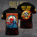 Guns N' Roses Tour 2026 3D Apparel – GNE6327