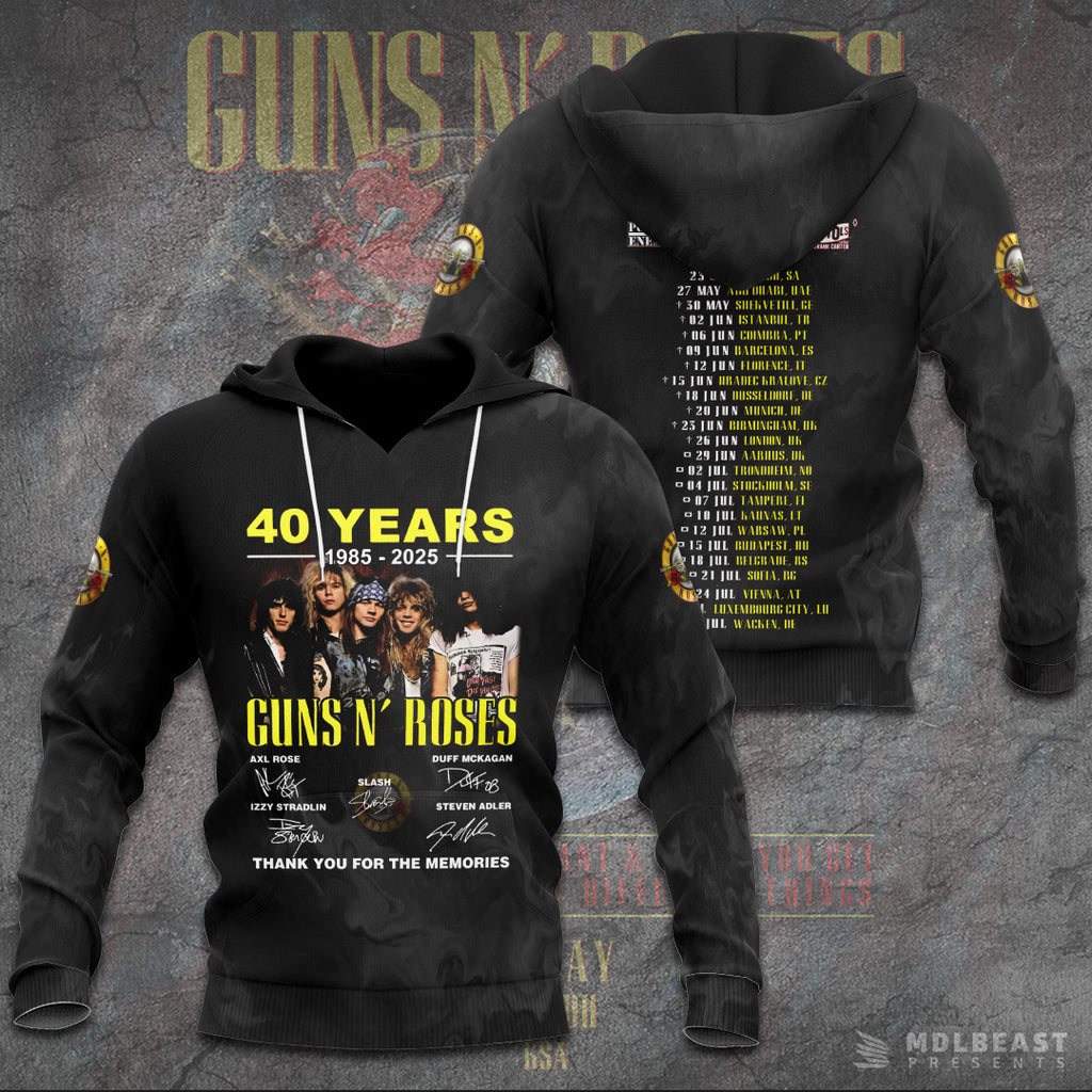 Guns N' Roses 3D Apparel – TANTN 12833