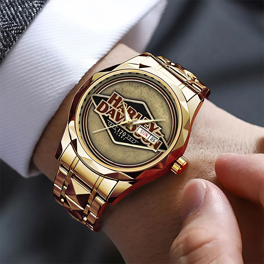 Harley Davidson Alloy Luxury Quartz Watch – TANTN 13933