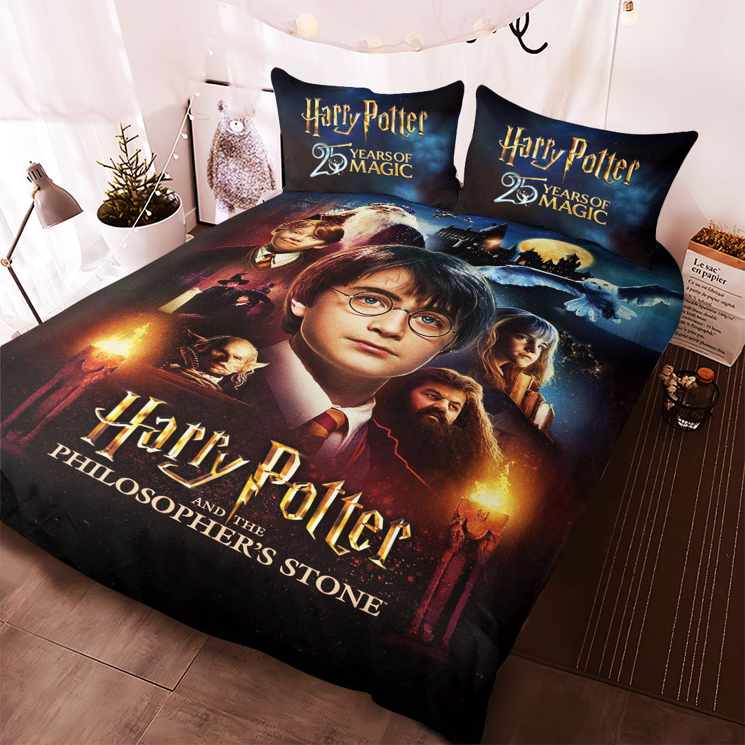Harry Potter 25th Anniversary 3-Piece Duvet Bedding Set – HOATT15343