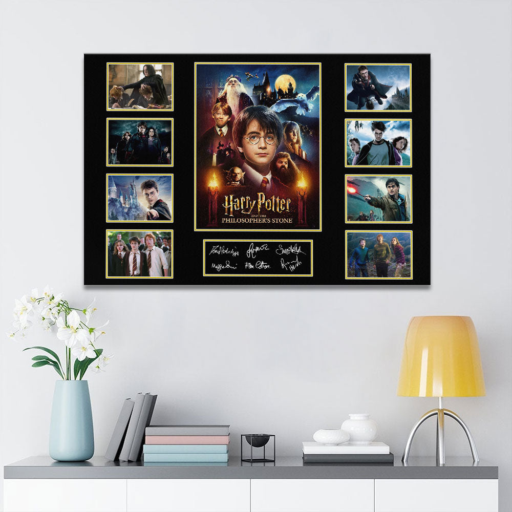 Harry Potter 25th Anniversary Rectangle Canvas With Inner Frame – HOATT15862