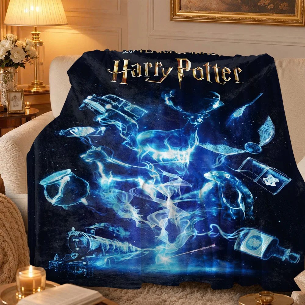Harry Potter 25th Anniversary Fleece Blanket – TMTHU8643