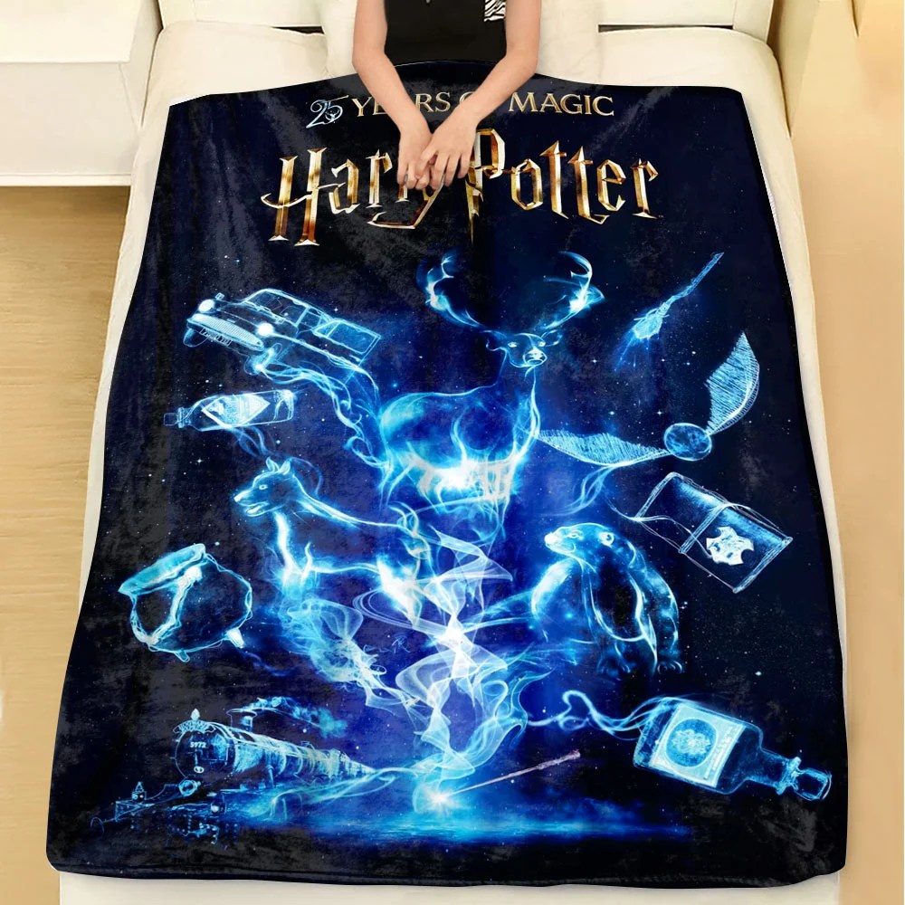 Harry Potter 25th Anniversary Fleece Blanket – TMTHU8643