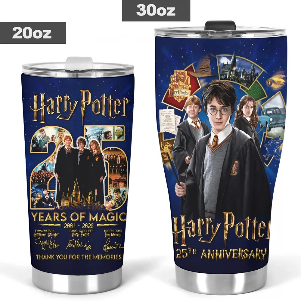 Harry Potter 25th Anniversary Tumbler Cup – TMTHU8734