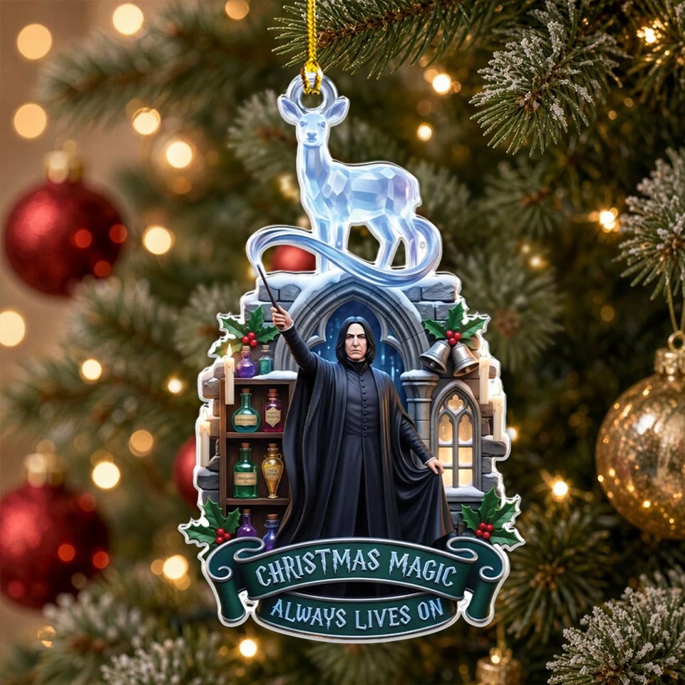 Harry Potter Custom Shape 2-side Printed Acrylic Ornament – MAITM15486