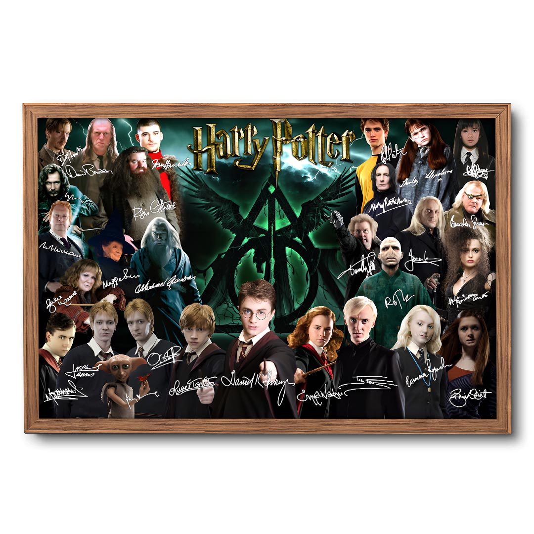 Harry Potter Rectangle Canvas With Inner Frame – HOATT15346