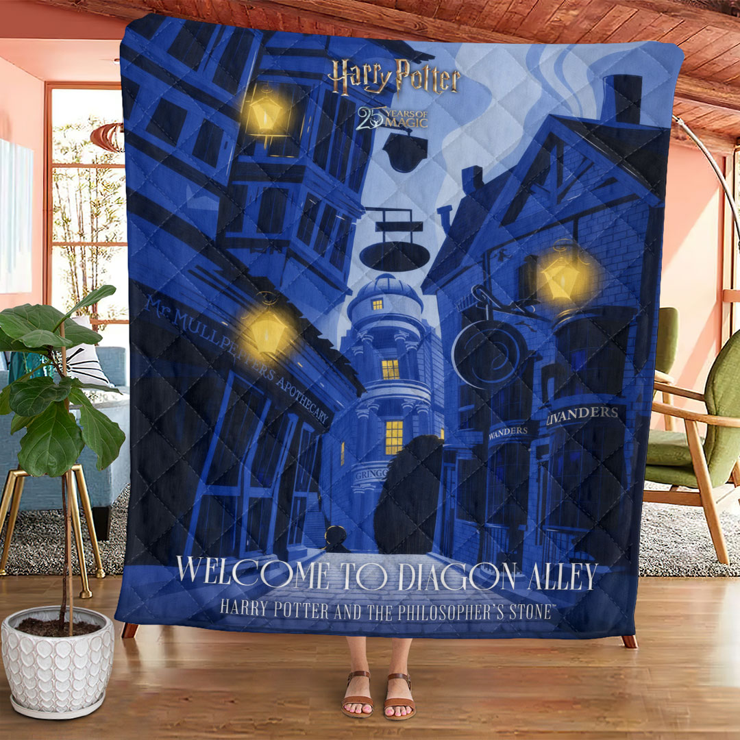 Harry Potter 25th Anniversary Quilt Blanket – TANTN24858