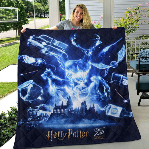 Harry Potter 25th Anniversary Quilt Blanket – TANTN24870