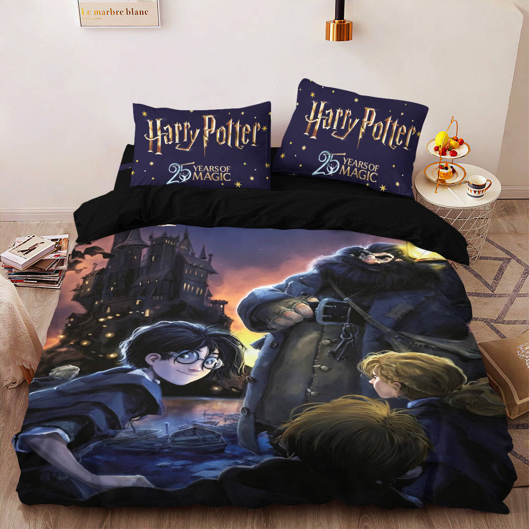 Harry Potter 25th Anniversary 2026 3-Piece Duvet Bedding Set – TANTN19665