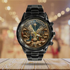 Holy Night Black Stainless Steel Watch – TANTN18687