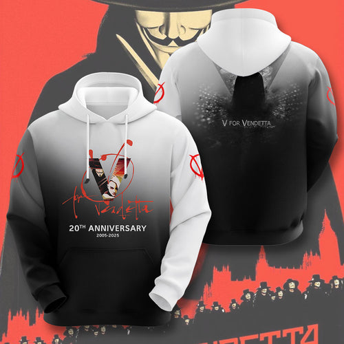 V for Vendetta 3D Apparel – GNE4626