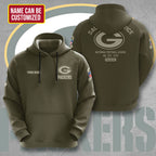 Personalized Green Bay Packers x Salute To Service 3D Apparel – TMTHU1113